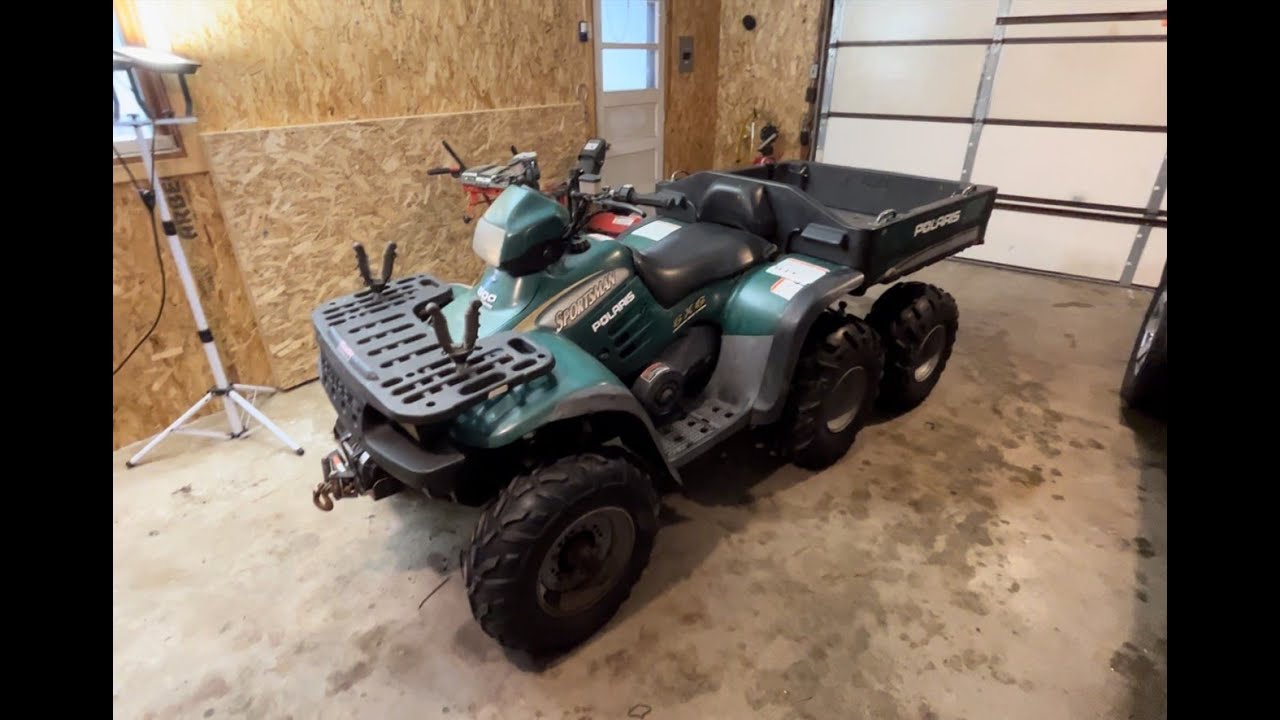 Fixing up a Polaris 6x6 Sportsman 500