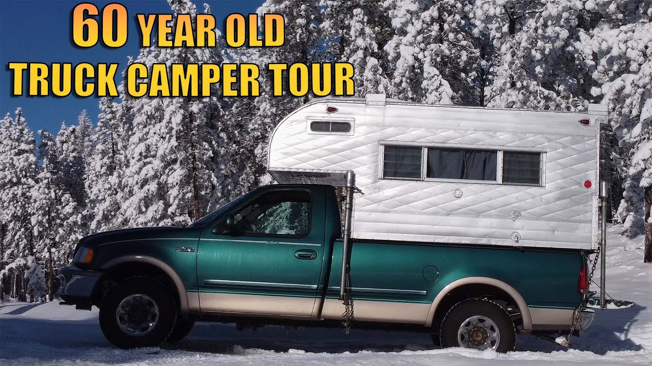 A Tour of my 1960s Truck Camper