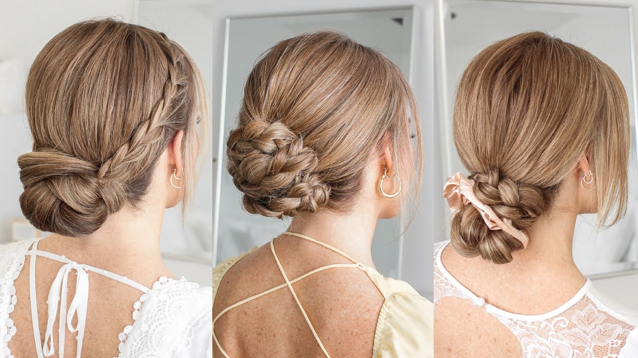 EASY DIY UPDOS | 3 Winter Hairstyles