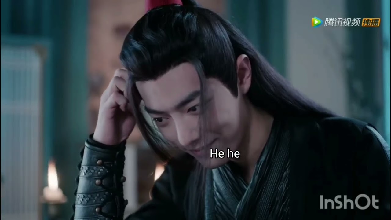Wei Wuxian being head over heels for Lan Wangji for 3 min gay