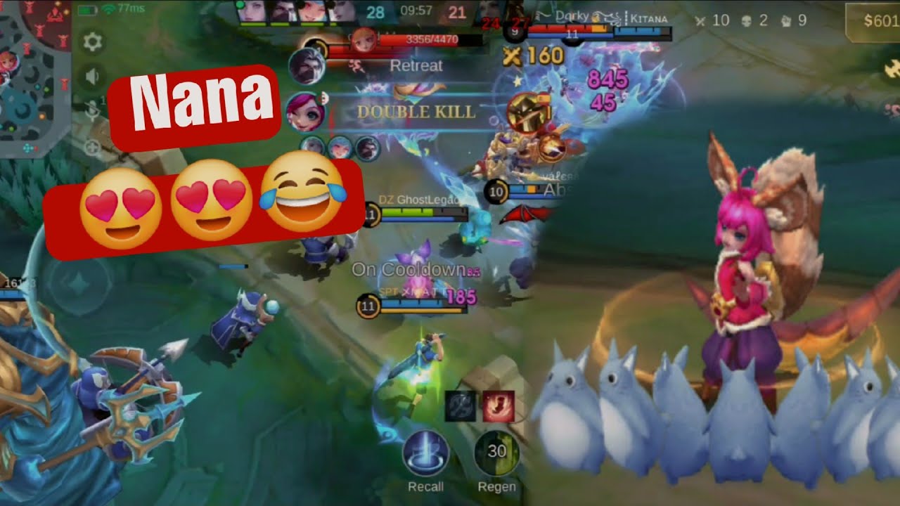  Nana Mobile Legends Best Gameplay 😍😍 I loved her 