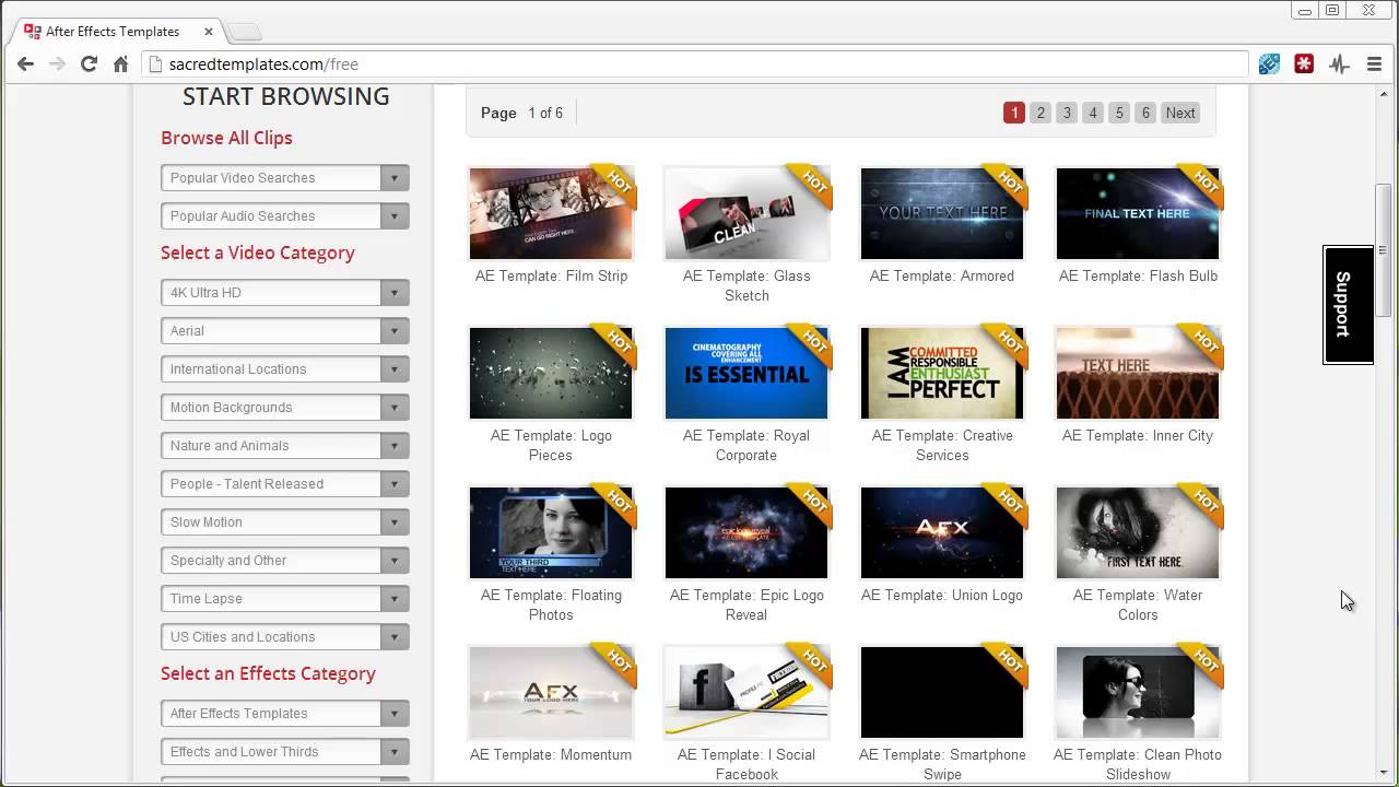 Free After Effects Templates | Free Downloads