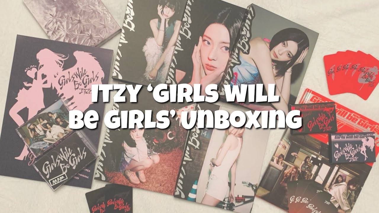 unboxing itzy's 