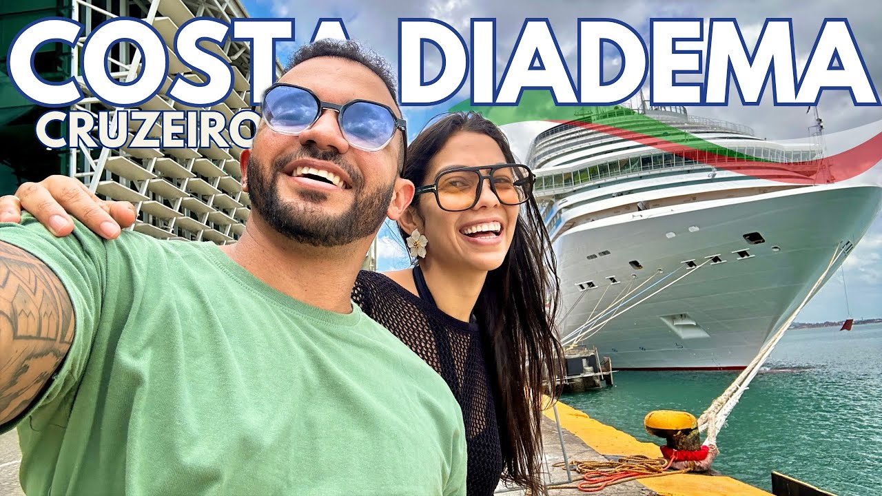 Como é fazer um cruzeiro no Brasil? | Costa Diadema | o que está incluído? | tudo que fizemos