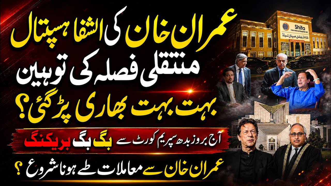 Big big breaking form SupremeCourt on contempt petition regarding Imran khan Al Shifa transfer order