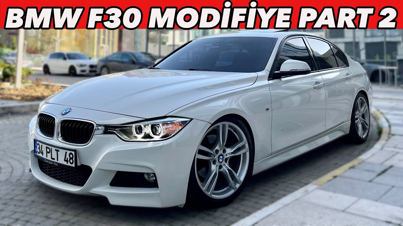 BMW F30 MODİFİYE PART 2 - COİLOVER 19 JANT LASTİK