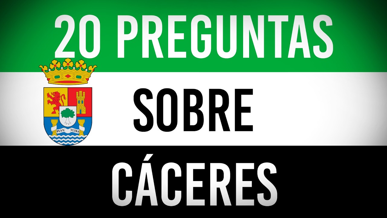 ¡Pon a PRUEBA tus CONOCIMIENTOS sobre CÁCERES con este DESAFÍO! 📍 TRIVIAL de 20 preguntas Extremeñas
