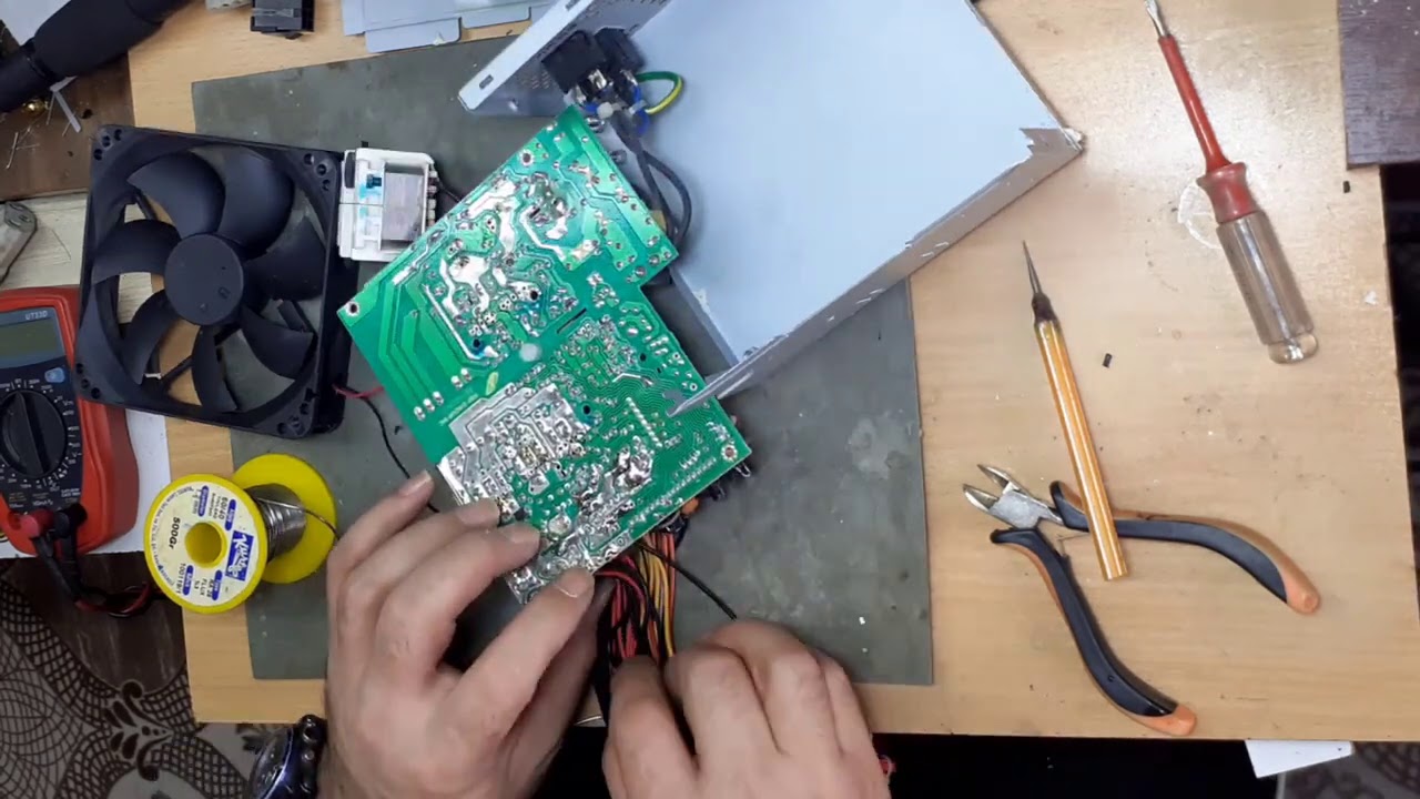 2 ESKİ GÜÇ KAYNAĞINI %100 KAPASİTEYE ÇIKARMAK-754WATT TEST-FSP ATX 300PNR
