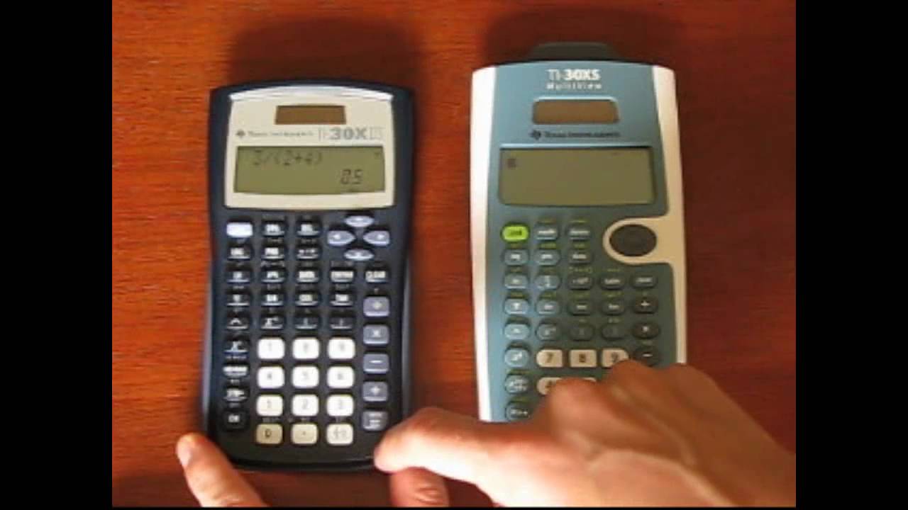 Review: TI-30X IIS vs TI-30X multiview