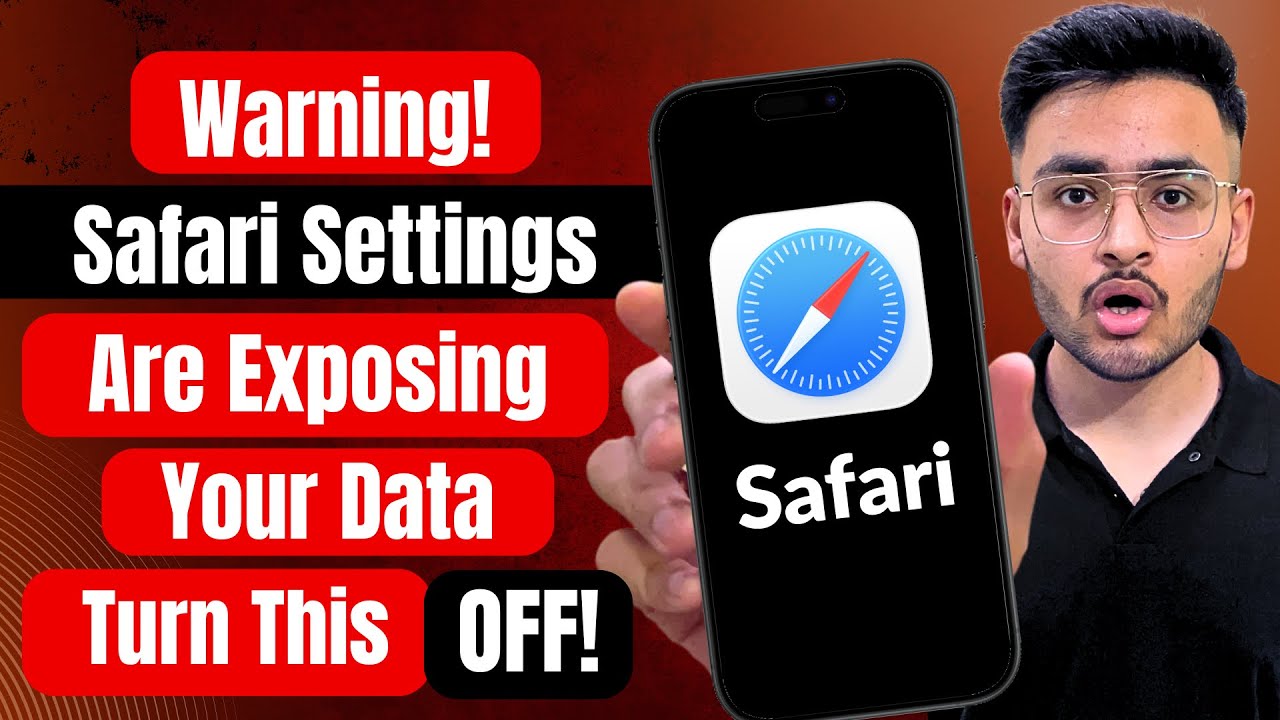 Your iPhone Is Exposing You - Fix These Hidden Safari Settings NOW! 🔒🚨 (Hindi)