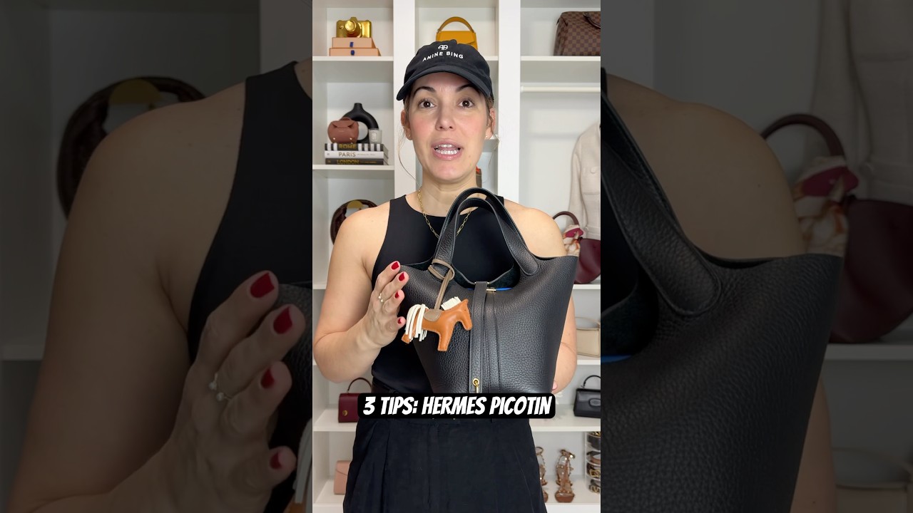 Делюсь тремя советами, которые я усвоил с тех пор, как стал владельцем Hermes Picotin #hermespico...