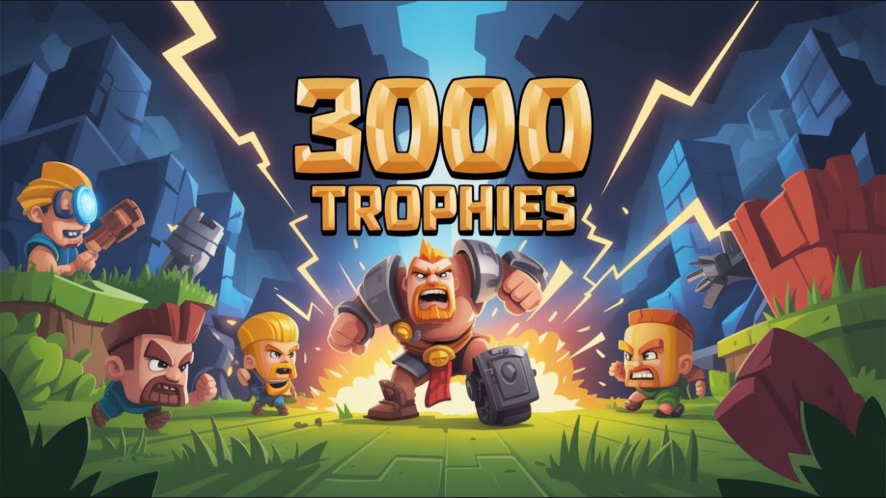 Reaching 3000 Trophies in Builder Battles! | Clash of Clans Builder Base Push