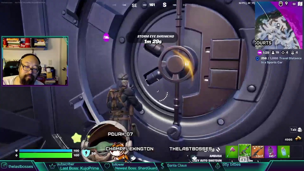 The Old Architect plays Fornite