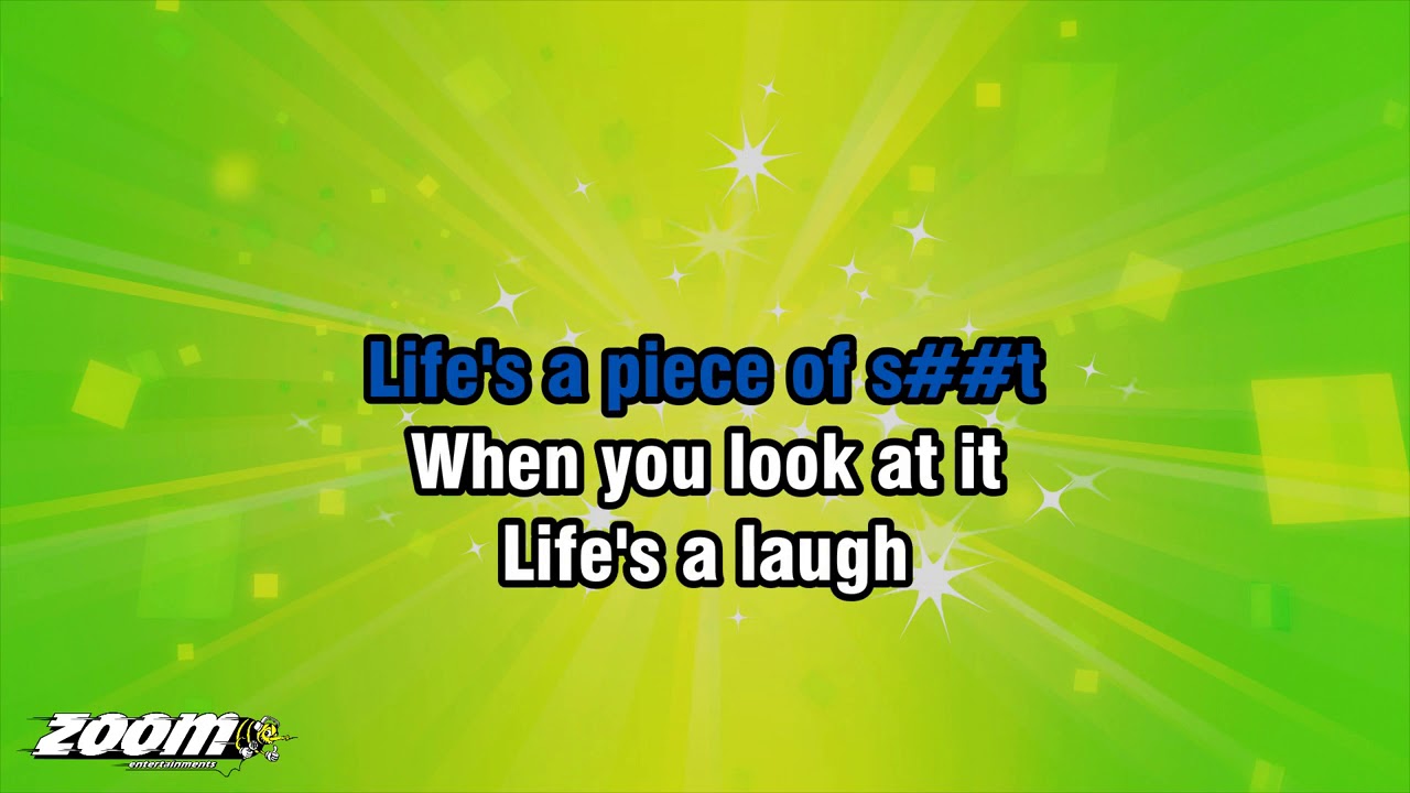 Monty Python - Always Look On The Bright Side Of Life - Karaoke Version from Zoom Karaoke