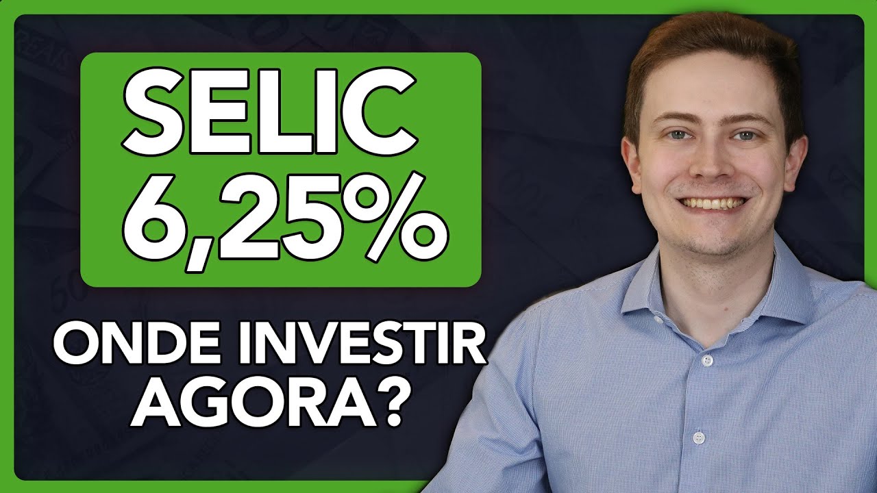 SELIC SUBIU PARA 6,25%! Veja onde investir o seu dinheiro para ganhar da Inflação!