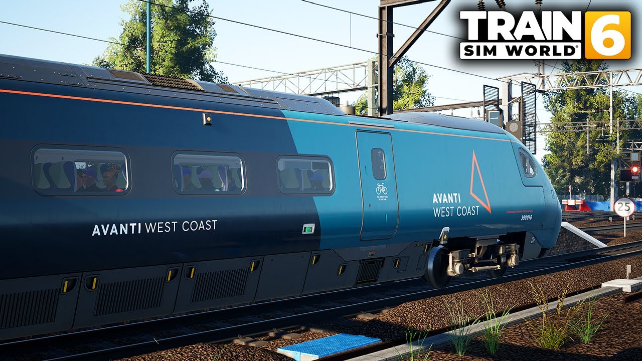 Train Sim World 6 - Passenger Mode Class 390 AWC | Wilmslow to Manchester Piccadily