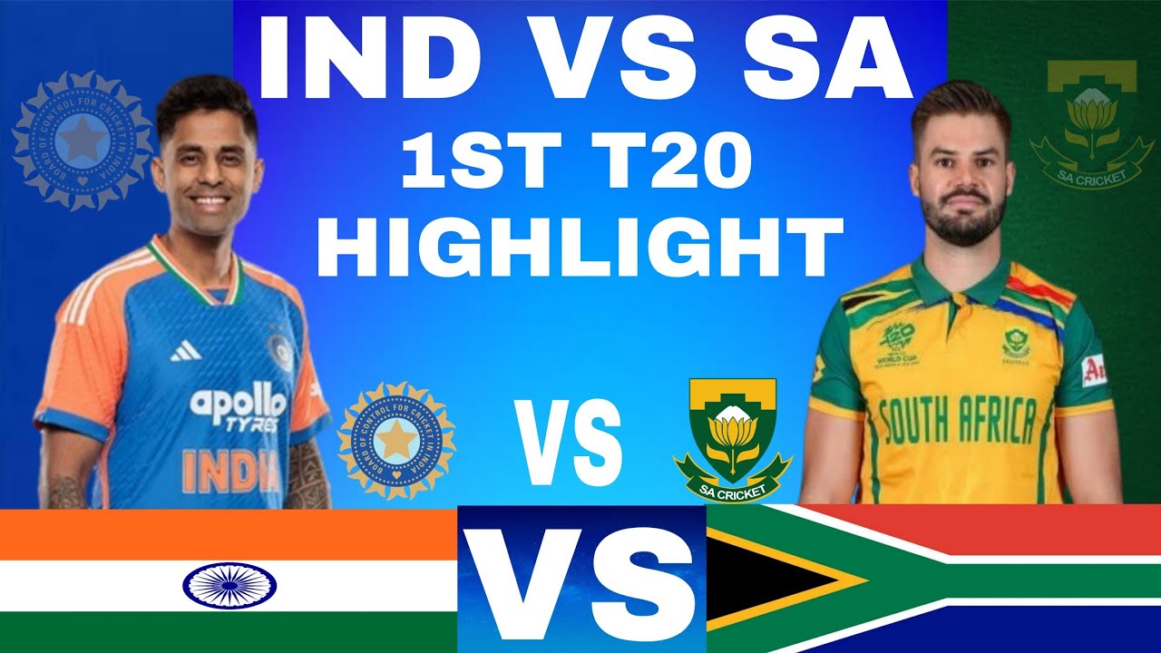 IDFC FIRST BANK INDIA VS SOUTH AFRICA 1ST T20 HIGHLIGHTS MATCH 2025-26 || IND VS SA 1ST T20 MATCH