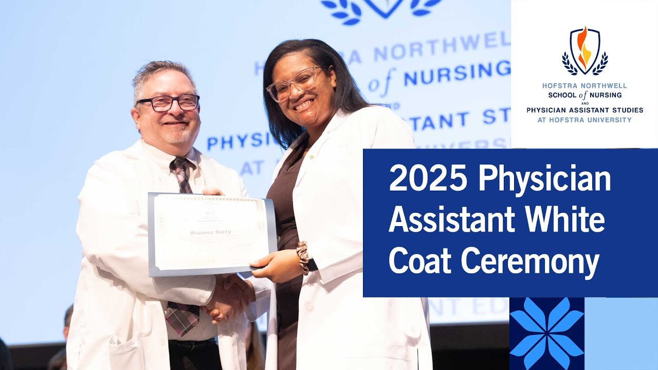 2025 Physician Assistant White Coat Ceremony | Hofstra University