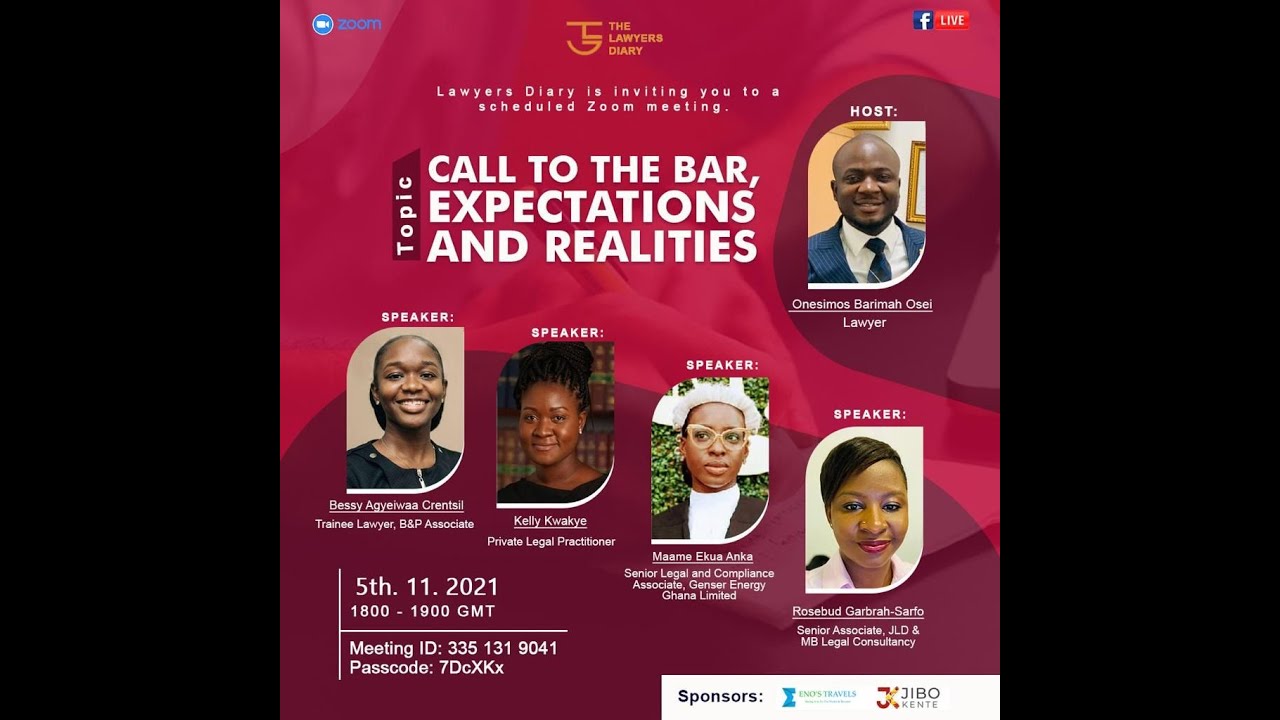 CALL TO THE BAR; EXPECTATIONS AND REALITIES(FEMALE LAWYERS)