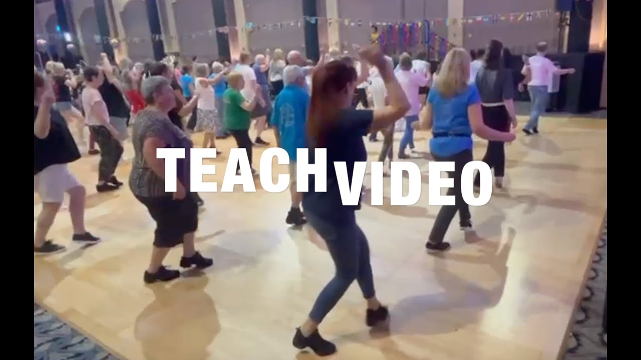 STOMP AND CLAP - Choreographed By Jamie Barnfield   (TEACH VIDEO)