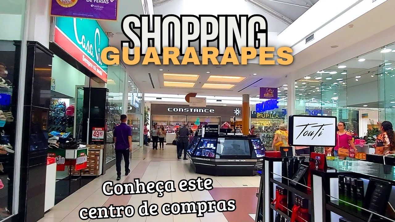 O que você encontra no Shopping Guararapes em Jaboatão PE