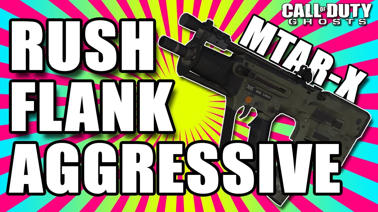 ★COD Ghosts: "MTAR-X" Best SMG Class Setup! ★ Aggressive, Flank, Rush Class! (Call of Duty Ghost)