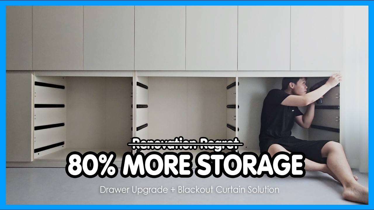 How We Got 80% More Storage 🔨(DIY Renovation Regret Fix)