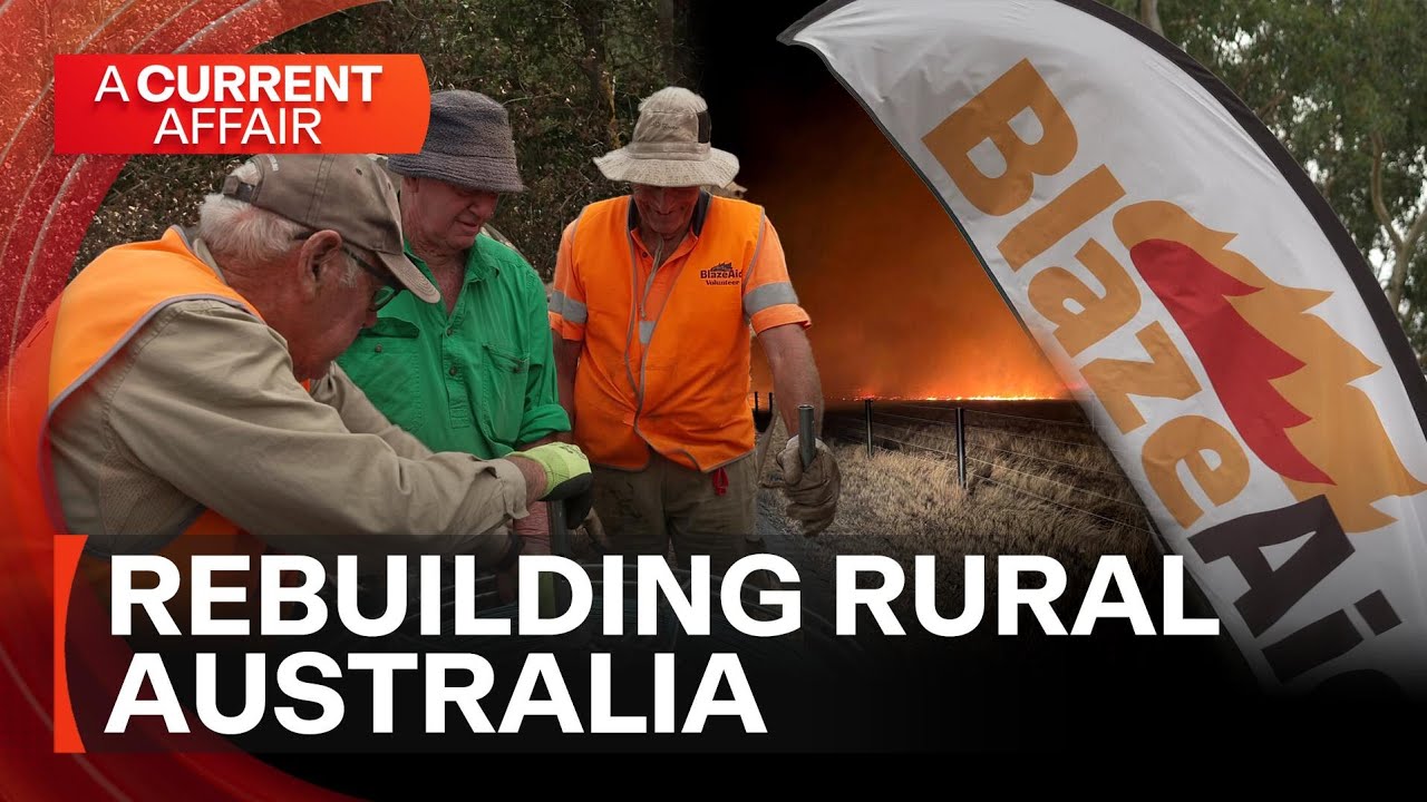 Volunteer army rebuilding Australia | A Current Affair