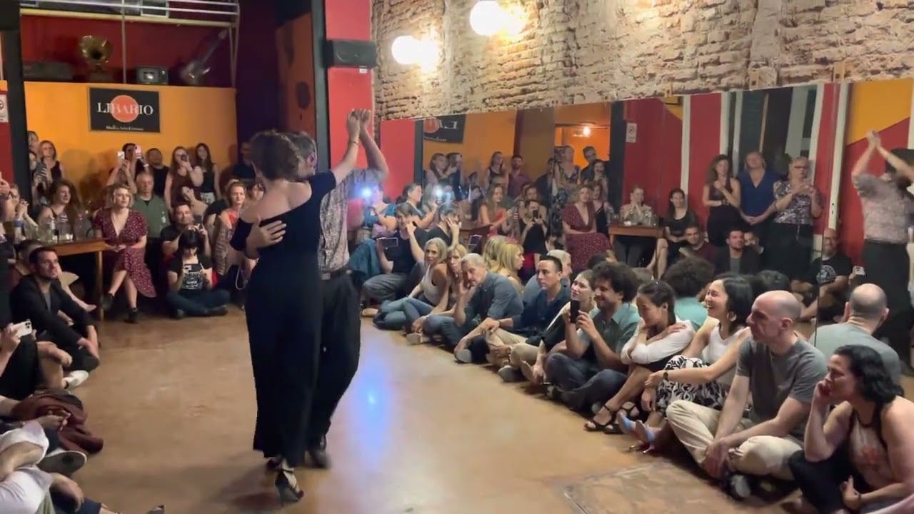 Guillermo Peque Barrionuevo y Mariela Sametband, El Cachivache Quinteto @Milonga La Cachivachería