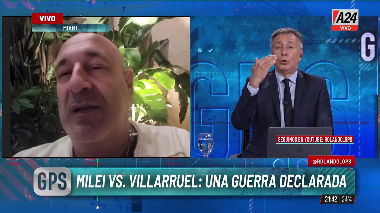 🔴MILEI VS VILLARRUEL: UNA GUERRA DECLARADA