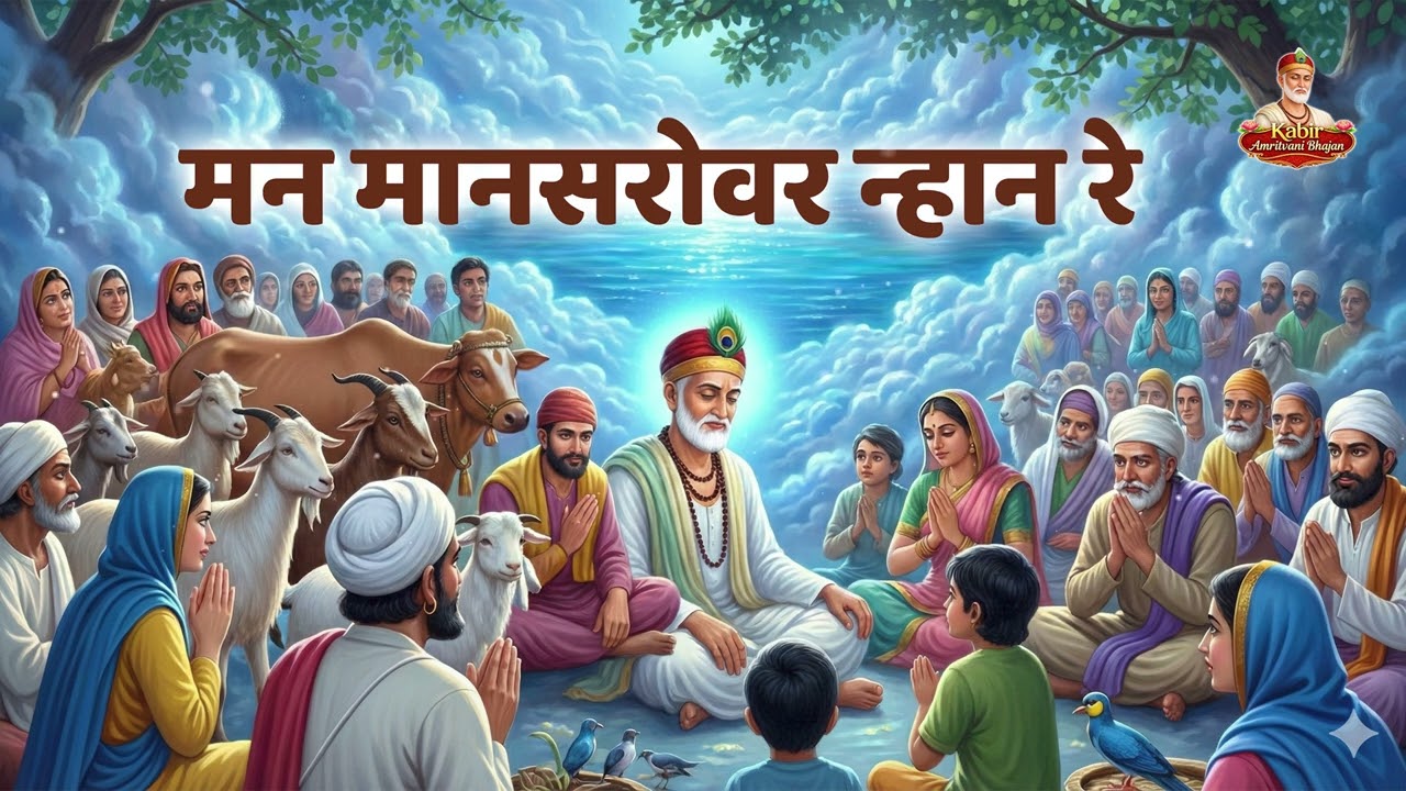 मन मानसरोवर न्हान रे | Man Mansarovar Nhan Re | Kabir Amritvani Bhajan | Nirgun Bhajan