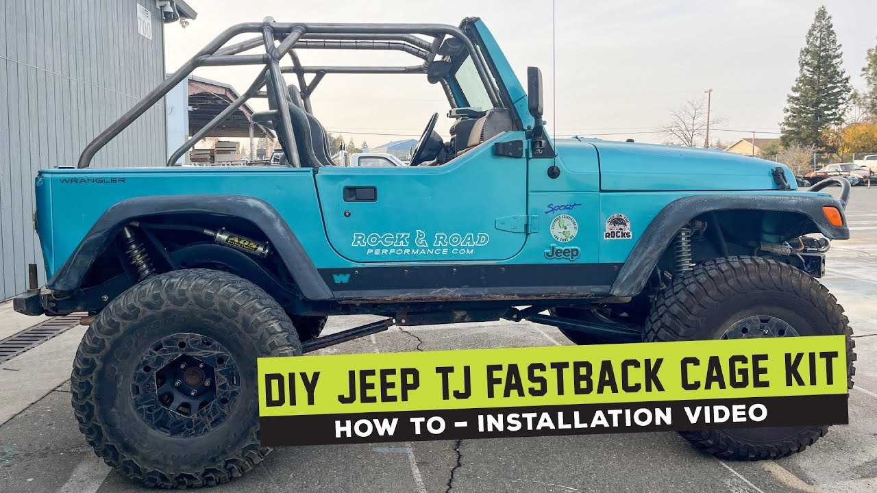 DIY Jeep Wrangler TJ Fastback Cage Kit Installation Video
