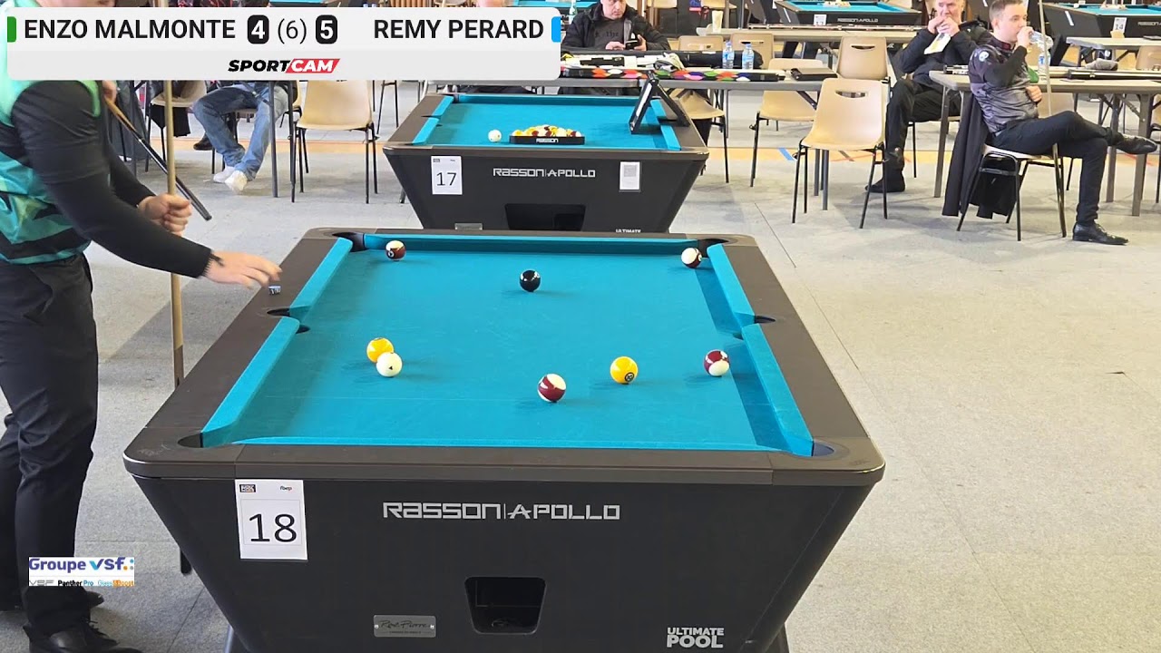 Enzo Malmonte vs Remy Perard - 11/01/2026