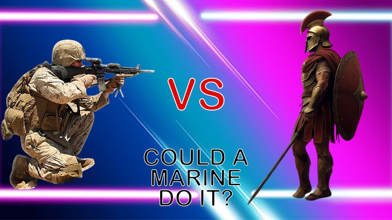 Could A Modern Day Marine Take Down An Ancient Spartan? | Real World Power Scaling