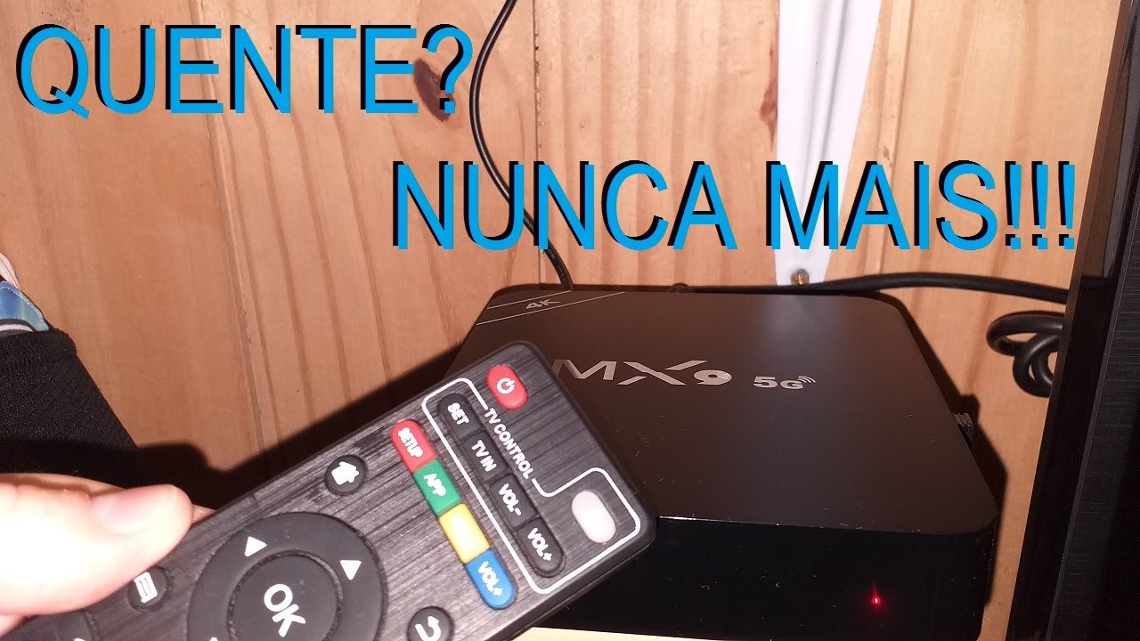 Análise e melhora da refrigeração de TV Box Android.