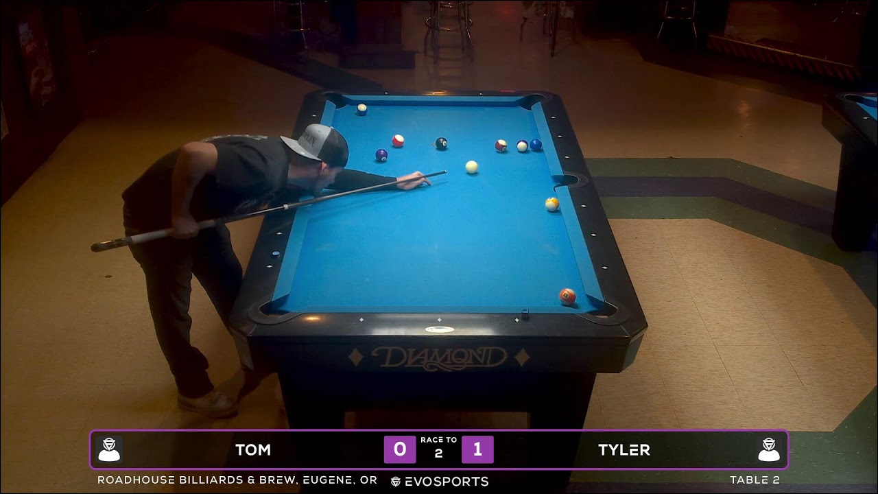 TOM vs TYLER - ROADHOUSE BILLIARDS & BREW - TABLE 2 | EvoSports