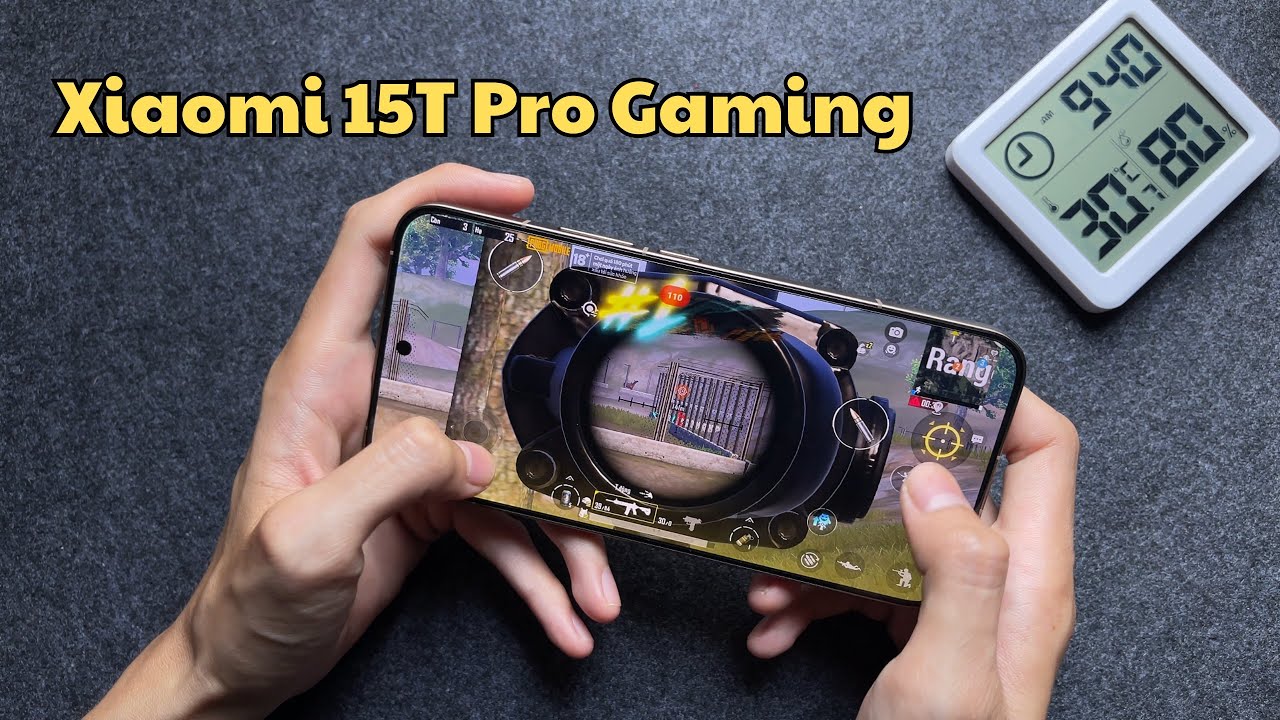 Test Game PUBG và Delta Force trên Xiaomi 15T Pro : Dimensity 9400+ chiến game thế nào?