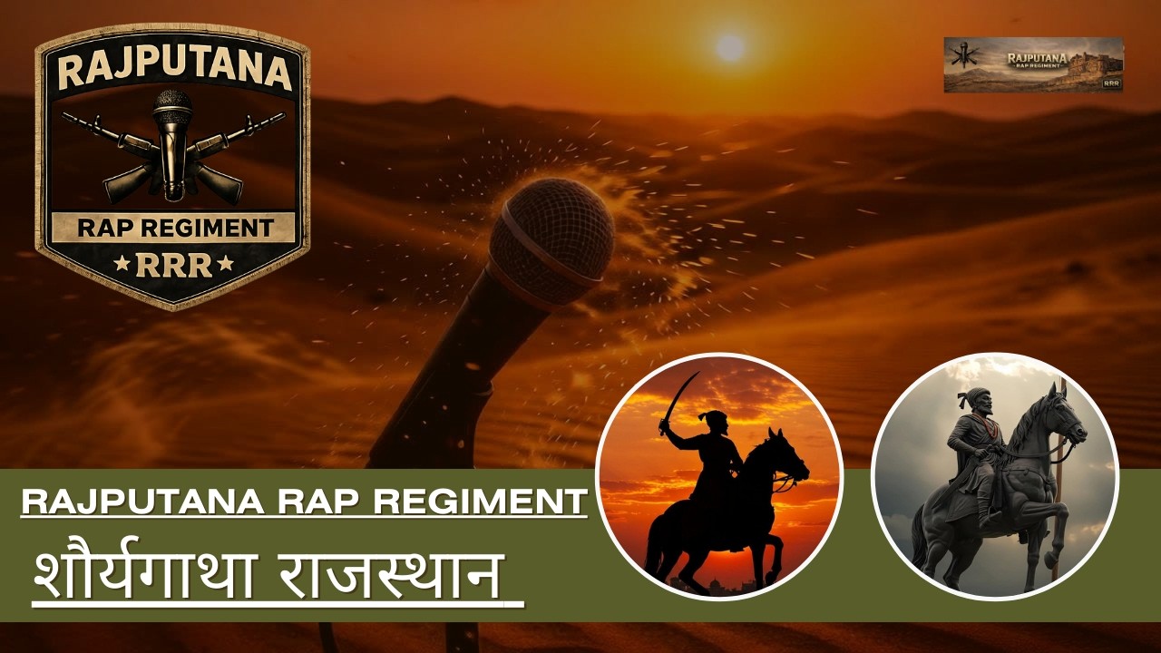 शौर्यगाथा राजस्थान — RAJPUTANA RAP REGIMENT | राजपूताना रैपर | रेत से माइक तक (Official Video)