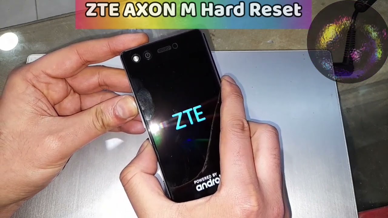 ZTE AXON M Hard reset | Recovery Mode