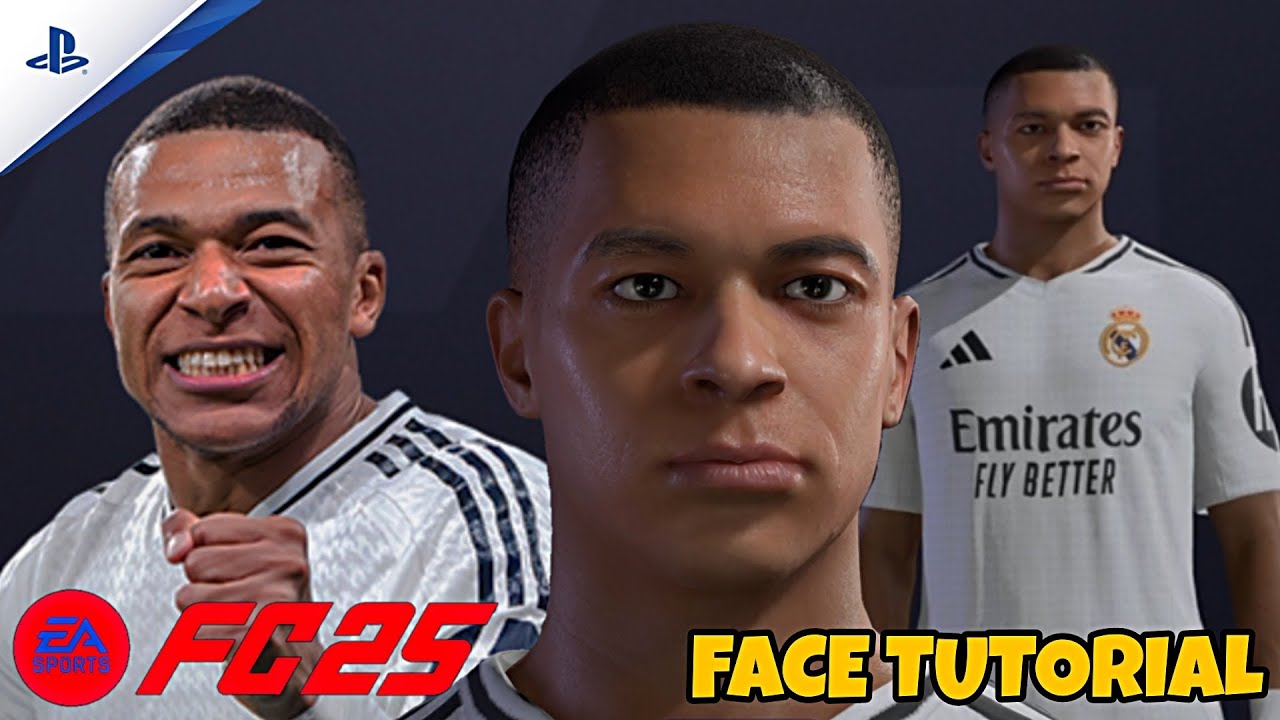 How To Make KYLIAN MBAPP&Eacute; in EA FC 25 (Face Tutorial)