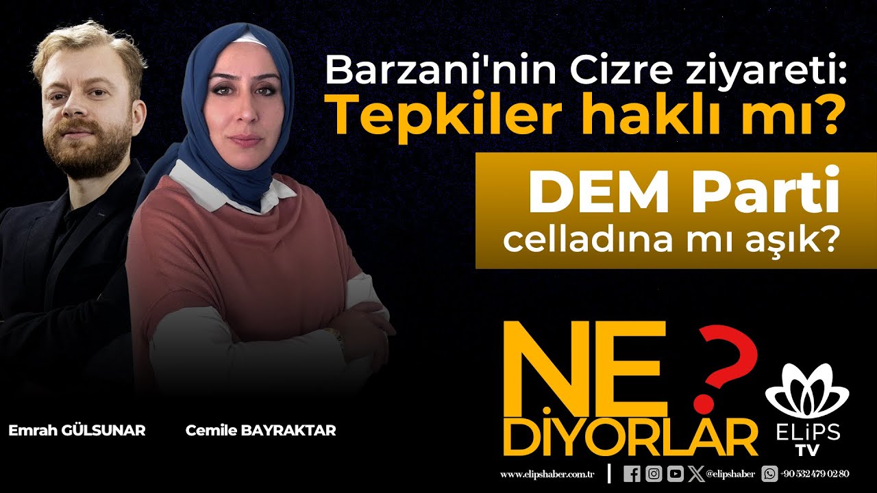 Barzani'nin Cizre ziyareti: Tepkiler haklı mı?  |  DEM Parti celladına mı aşık?