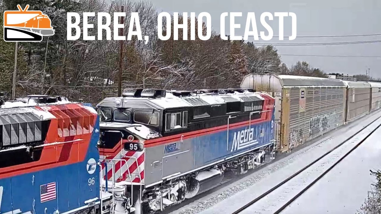 RECORDING: Afternoon Railfanning in Berea, OH!