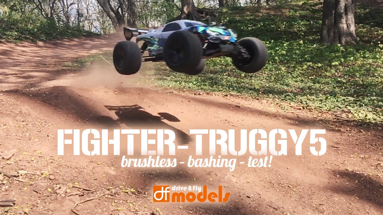 Fighter Truggy 5 (Brushless / df Models) BASHING FUN!