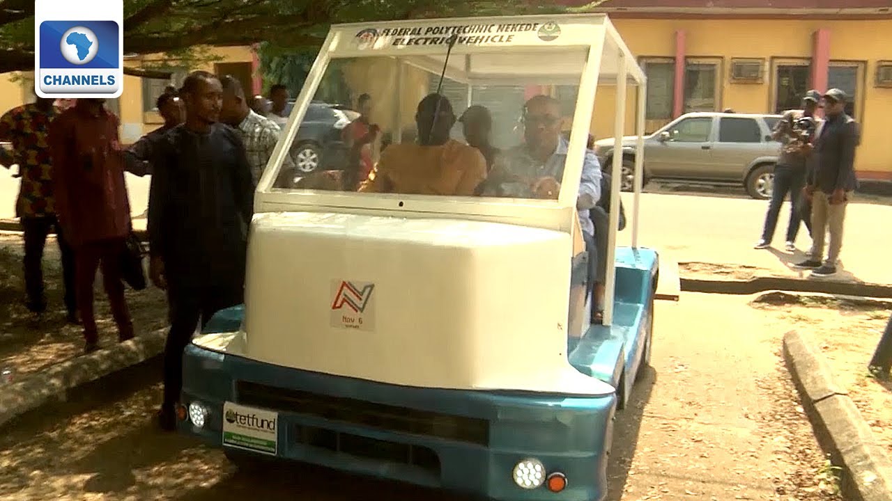 Nigerian Lecturer Builds Electric Car From Locally Sourced Materials