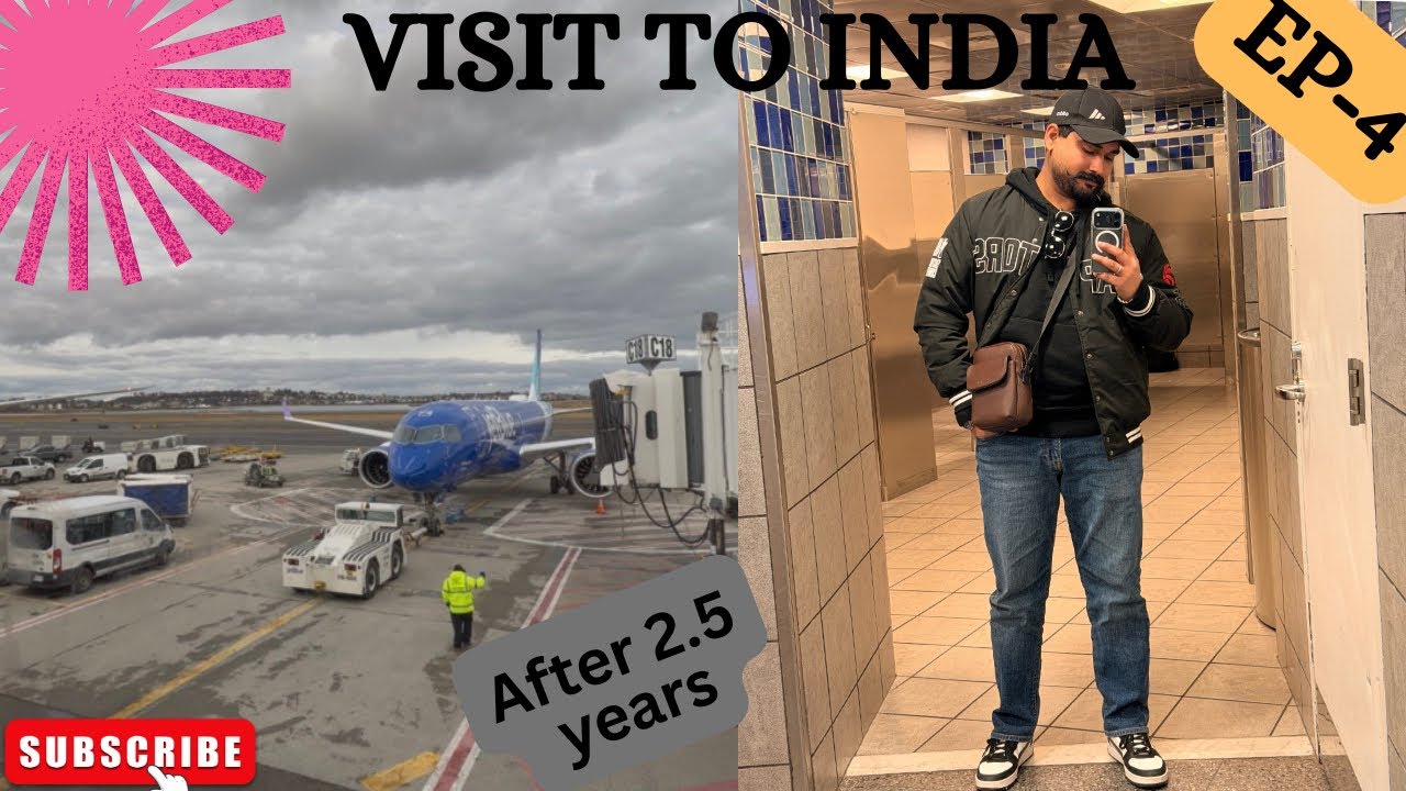 | SURPRISE VISIT TO INDIA😜| AFTER 2.5 YEARS | PART-4 | TRAVEL VLOGS | NMV🔱 |#punjabivlogger #ytvlogs