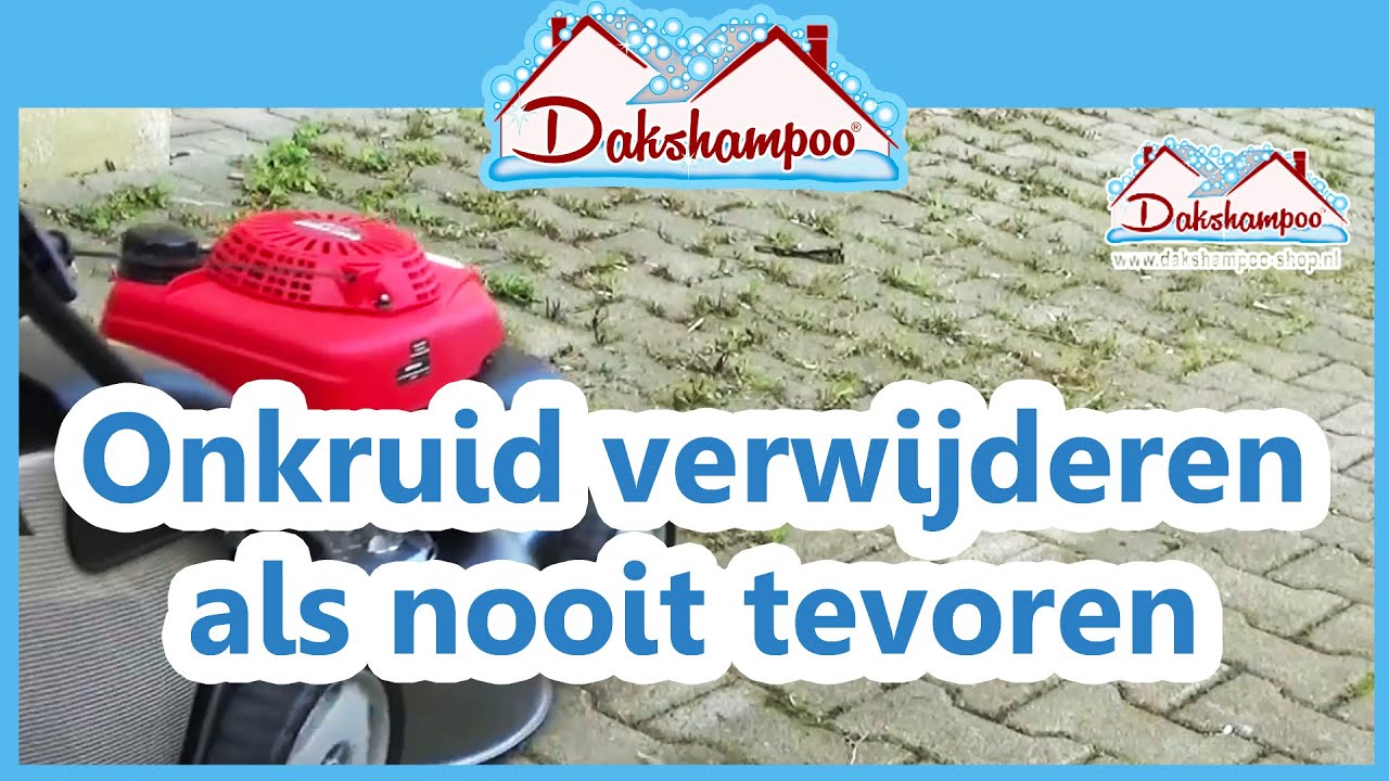 Onkruid verwijderen zoals u het nog nooit heeft gezien | Dakshampoo® Onkruidverwijderaar