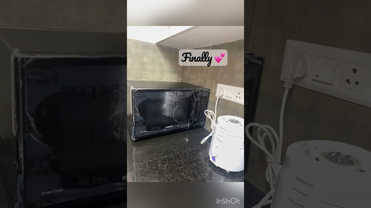 Finally bought it ❤️ Unboxing Samsung smart 28L convection oven