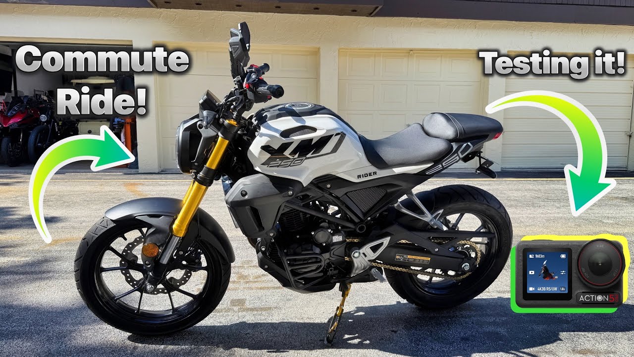 Commuting With A Chinese 250cc Motorcycle In The USA - Vitacci XMT 250