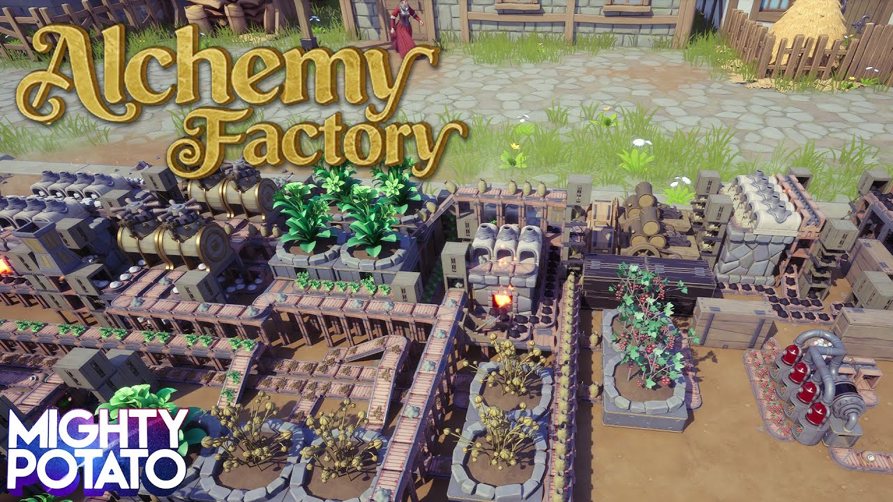 Lets Play Alchemy Factory 5 - Vitality Potions