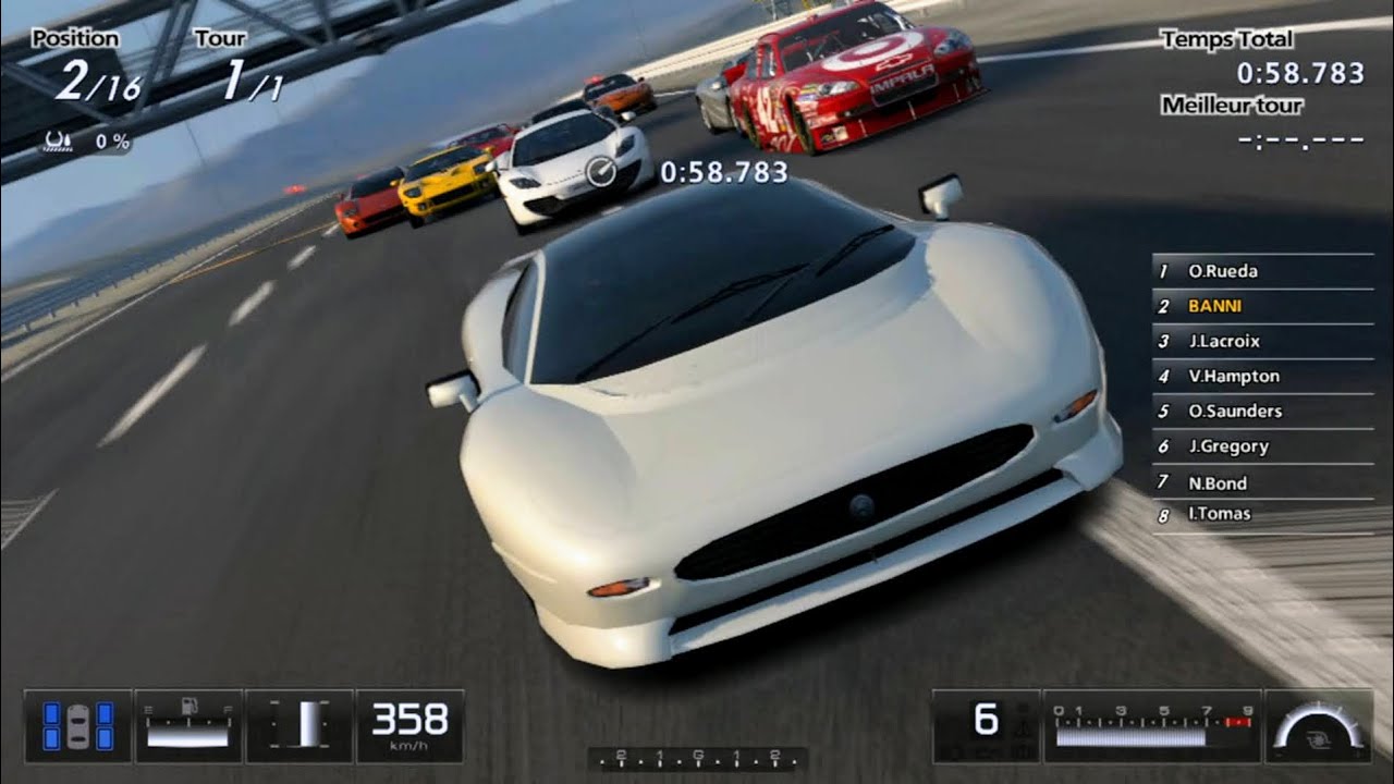 Gran Turismo 5 - Jaguar XJ220 '92 (HYBRiD) PS3 Gameplay